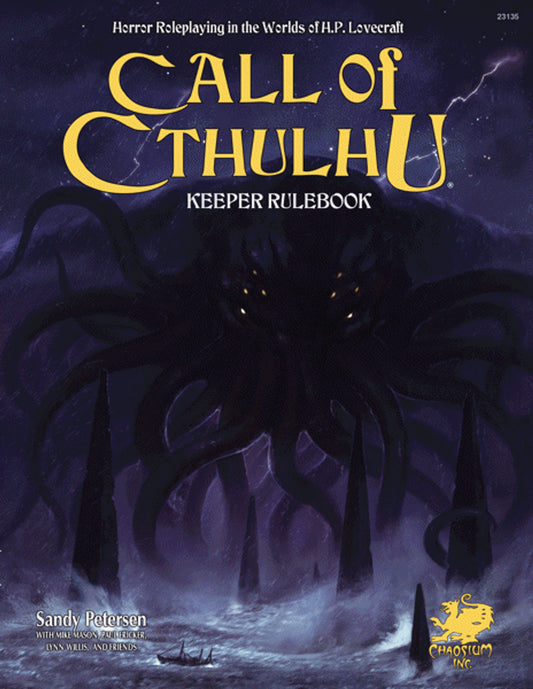 Call of Cthulhu 7th Edition: Keeper Rulebook