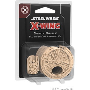 Star Wars: X-Wing - Galactic Republic Maneuver Dial Upgrade Kit